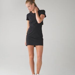 lululemon "&Go Endeavour Dress" size 6 black
